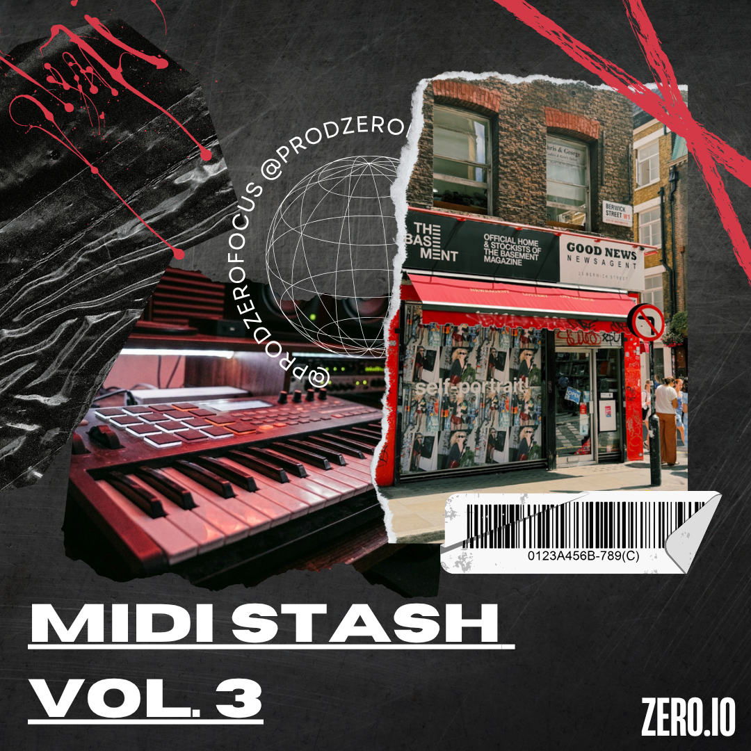 MIDI STASH Vol. 3 Melody Solution Bundle